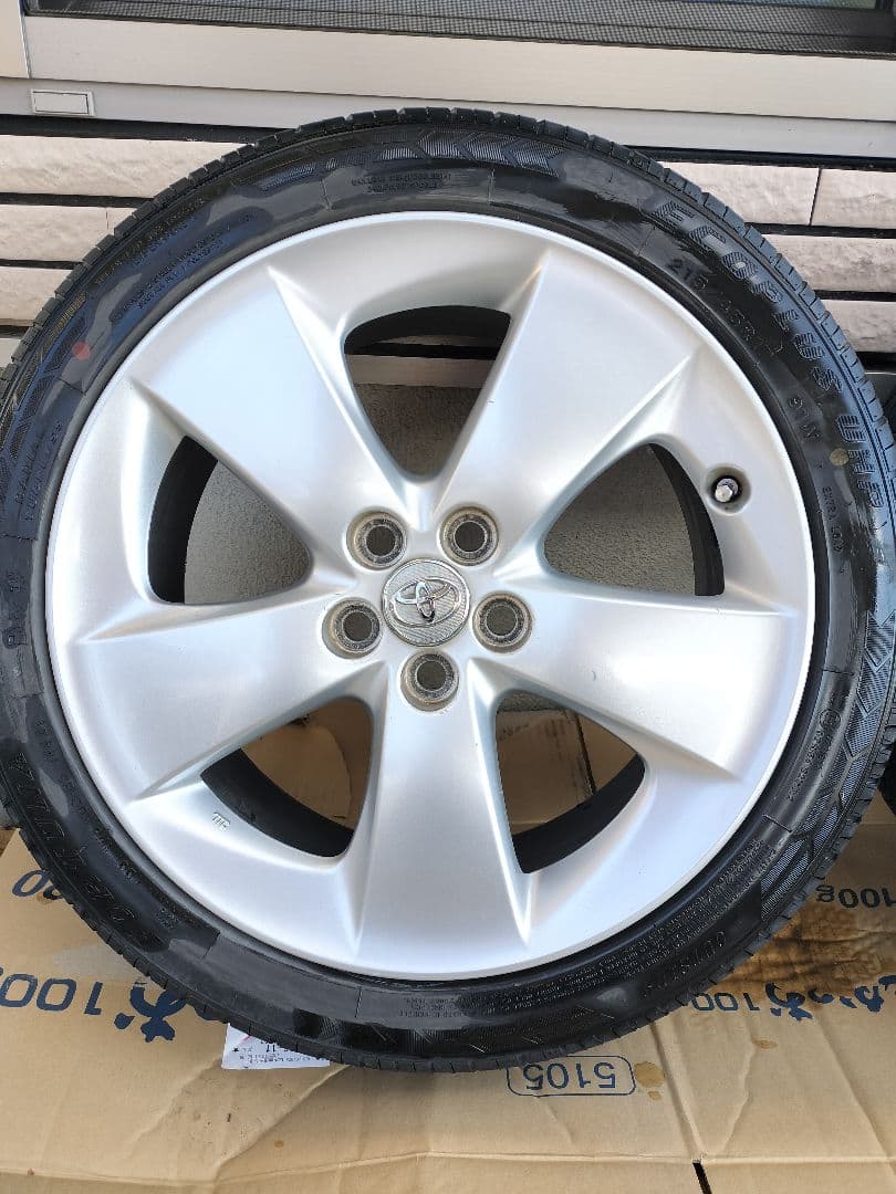 プリウス30　純正17インチ ツーリングホイール