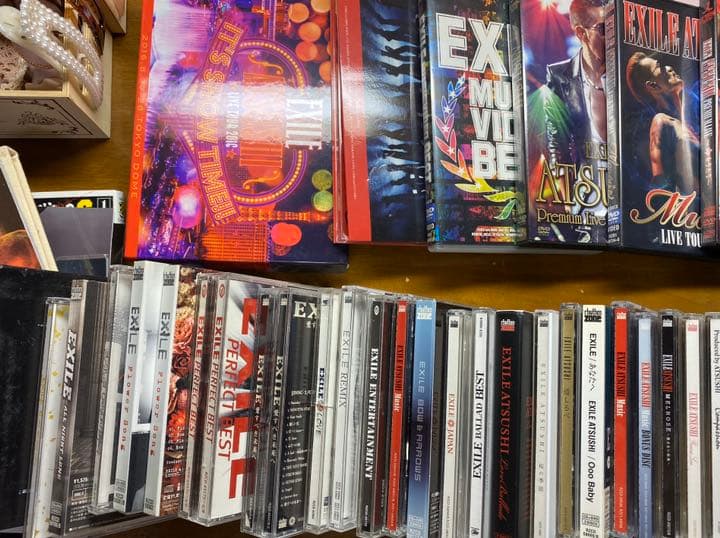 新品未使用含む　正規EXILE DVD CD 限定グッズオルゴールなどまとめ売り