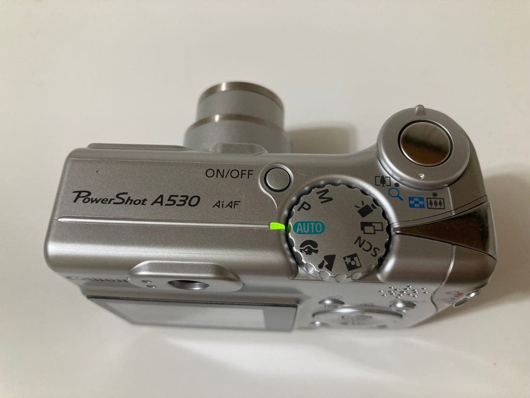 動作確認済 Canon PowerShotA530 デジタルカメラ SDカード付