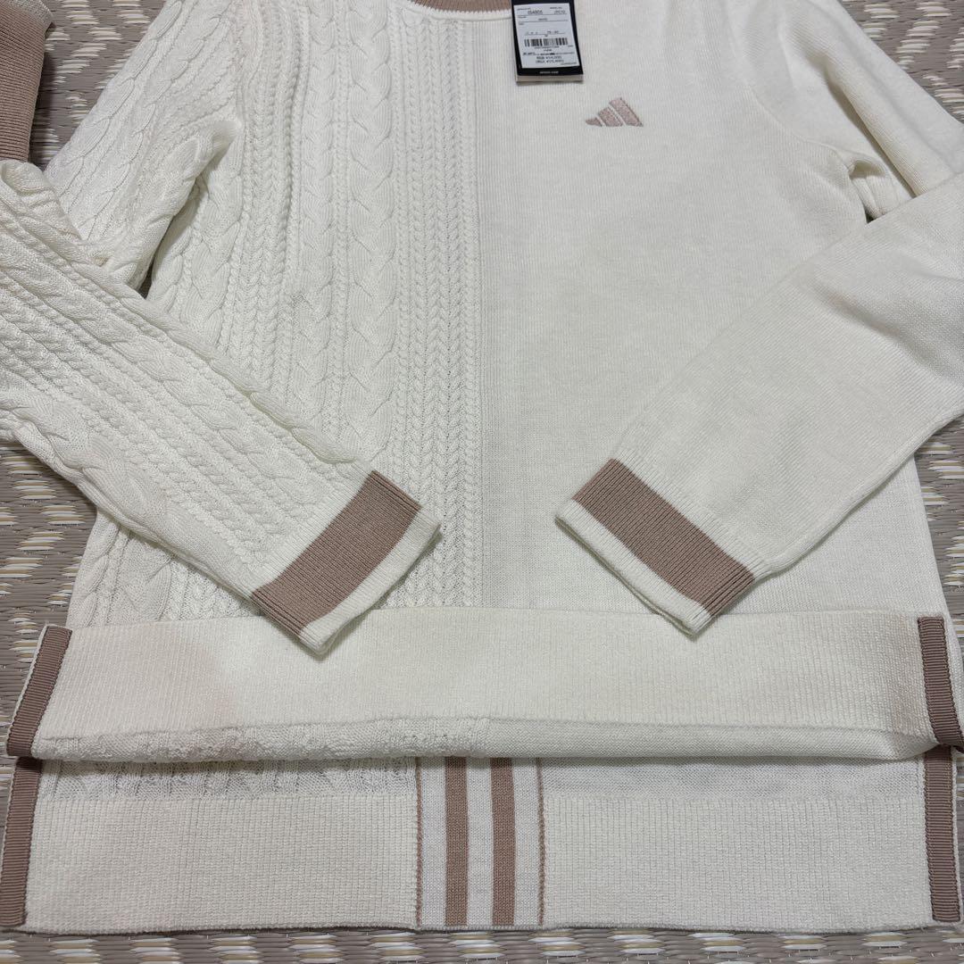 新品adidasゴルフニットセットアップ セーター＆スカート秋冬M