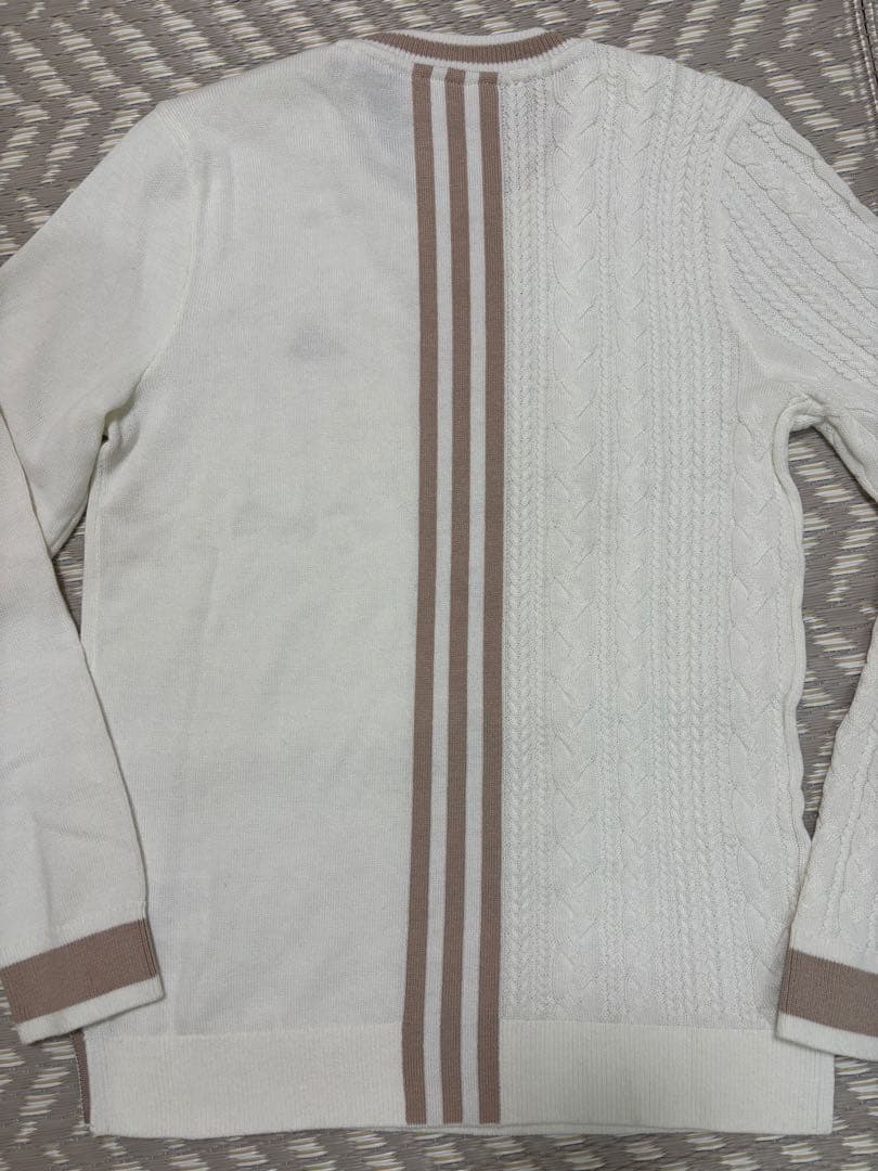 新品adidasゴルフニットセットアップ セーター＆スカート秋冬M