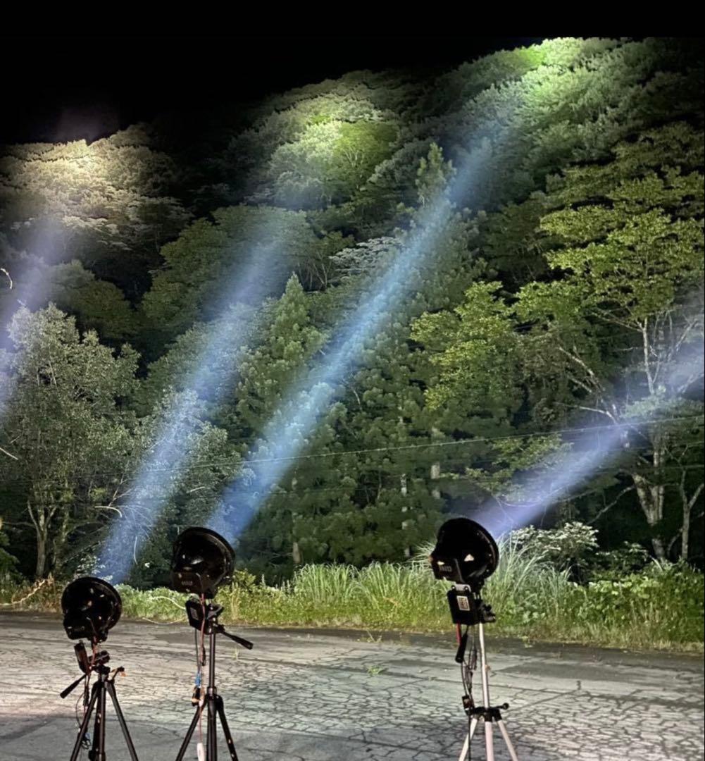 爆光 新品 強力 HID7インチ 103W程度　紫外線強化バルブ 灯火採集に！