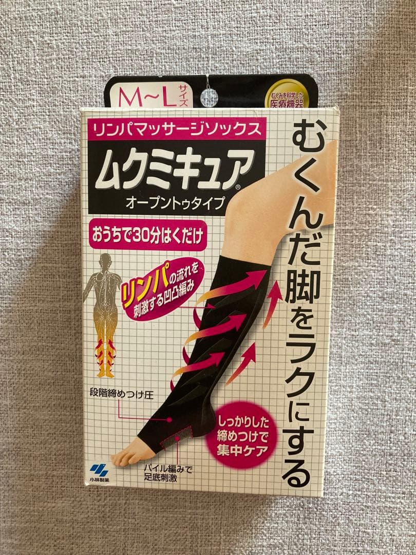 小林製薬　ムクミキュア　オープントゥタイプ　ML