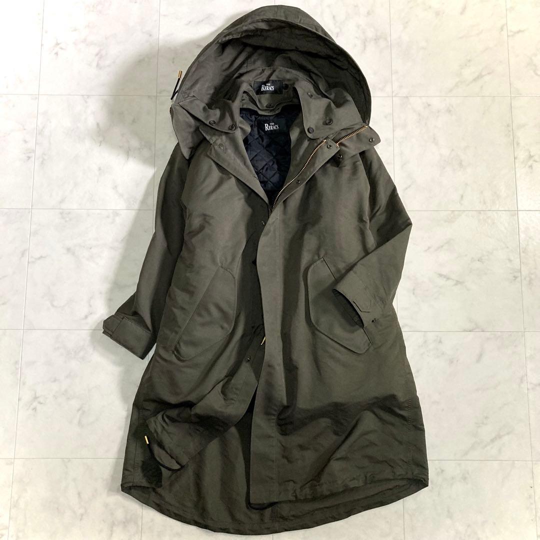 美品 ザリラクス ドゥーズィエムクラス ボアライナー付 モッズコート