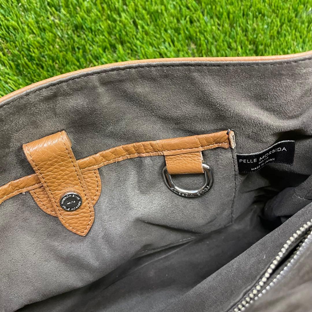 【日本ブランド】ペッレモルビダ ショルダーバッグ 上質本革