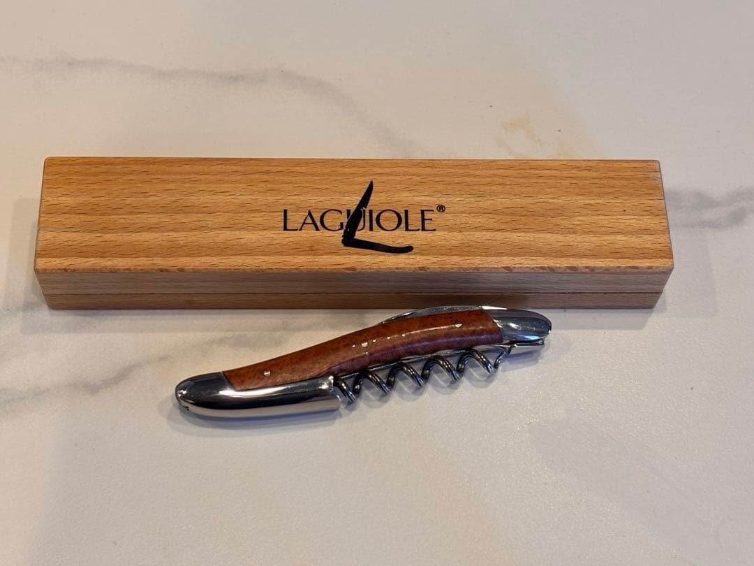 ラギオール　LAGUIOLE ソムリエナイフ　ローズウッド　ほぼ未使用