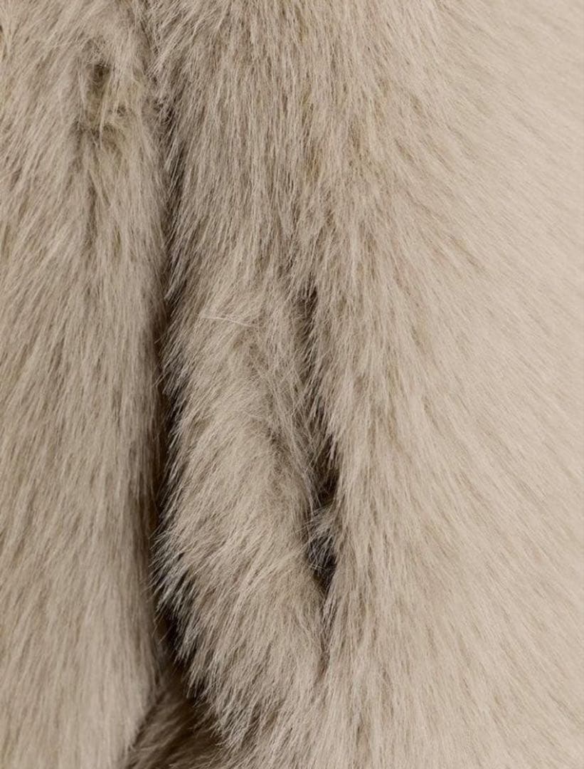 ZARA ザラ ダブルフェイス フェイクファージャケット XS