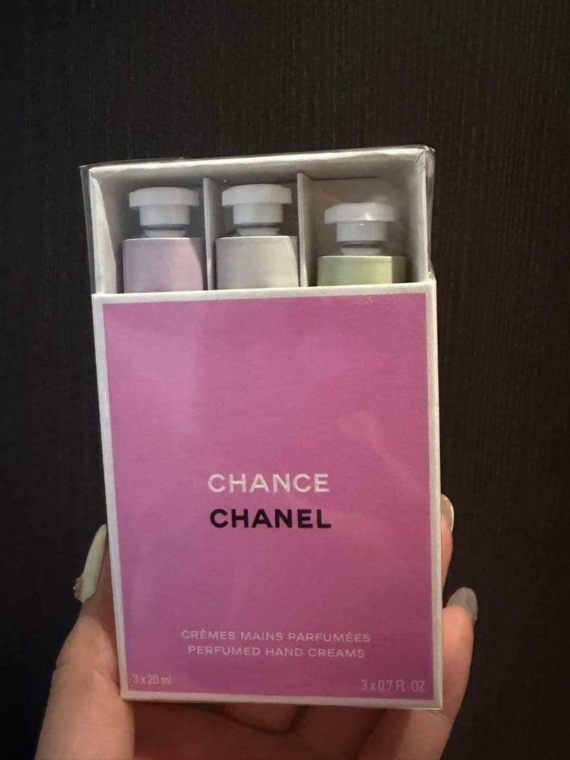 CHANEL チャンス ハンドクリーム 3本セット　新品未使用