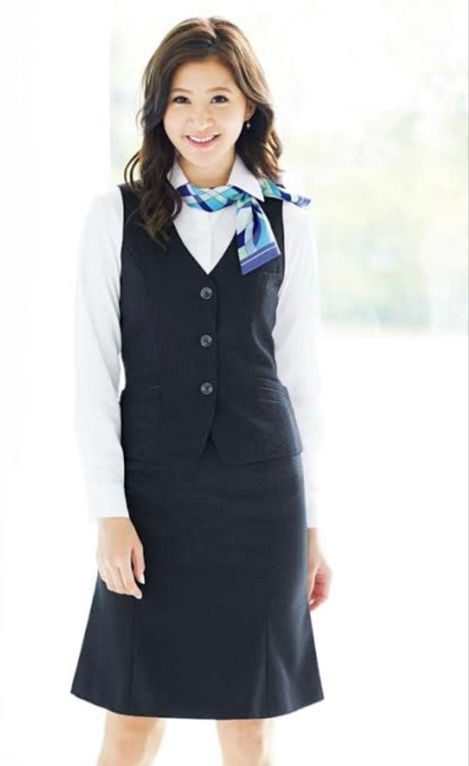 ボンマックス事務服　ジャケット13 号　ベスト11号　スカート13号