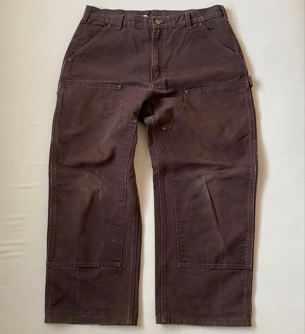 90s 2000s ビンテージ カーハート ダブルニー ダック ブラウン レア