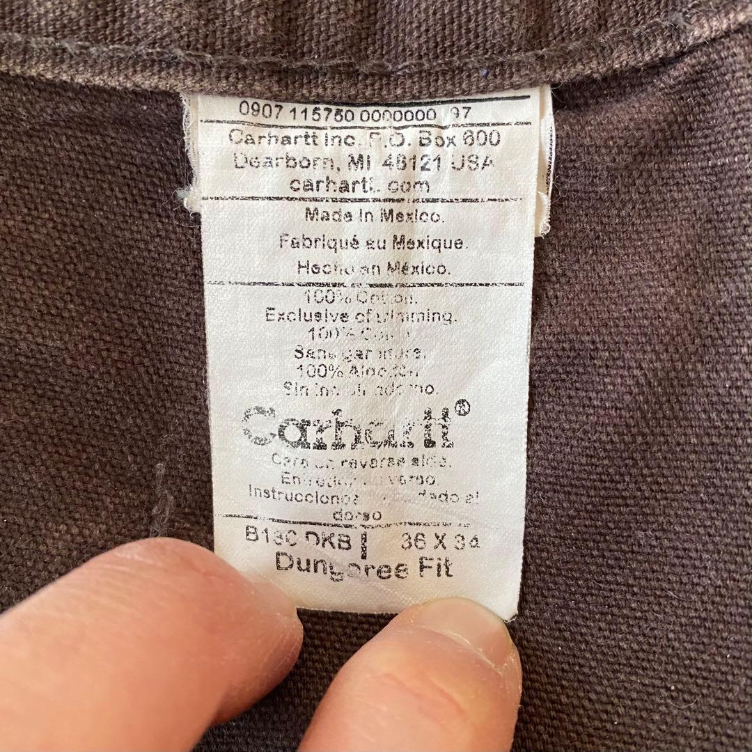 90s 2000s ビンテージ カーハート ダブルニー ダック ブラウン レア