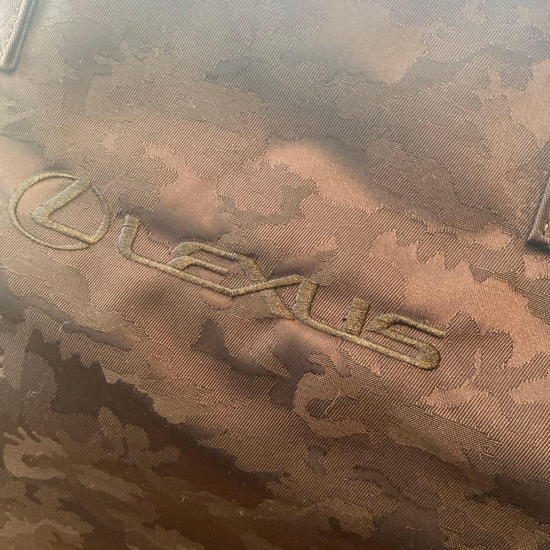 LEXUS ボストンバッグ カモフラージュ