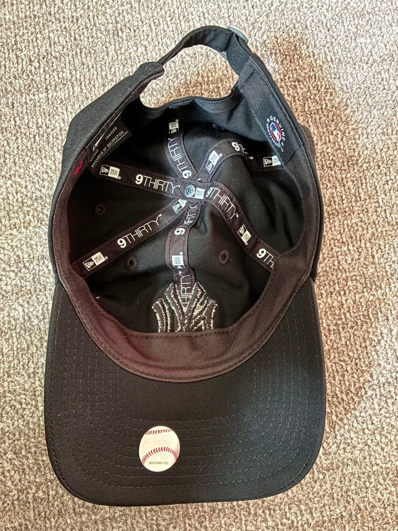 YOHJI YAMAMOTO×NEW ERA 9THIRTY BLACK CAP