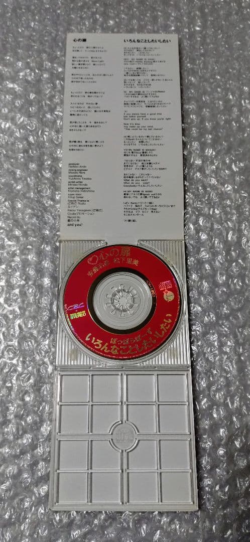 心の扉/いろんなことしたい　安藤治彦　松下里美　松下サトミ　8cmCD