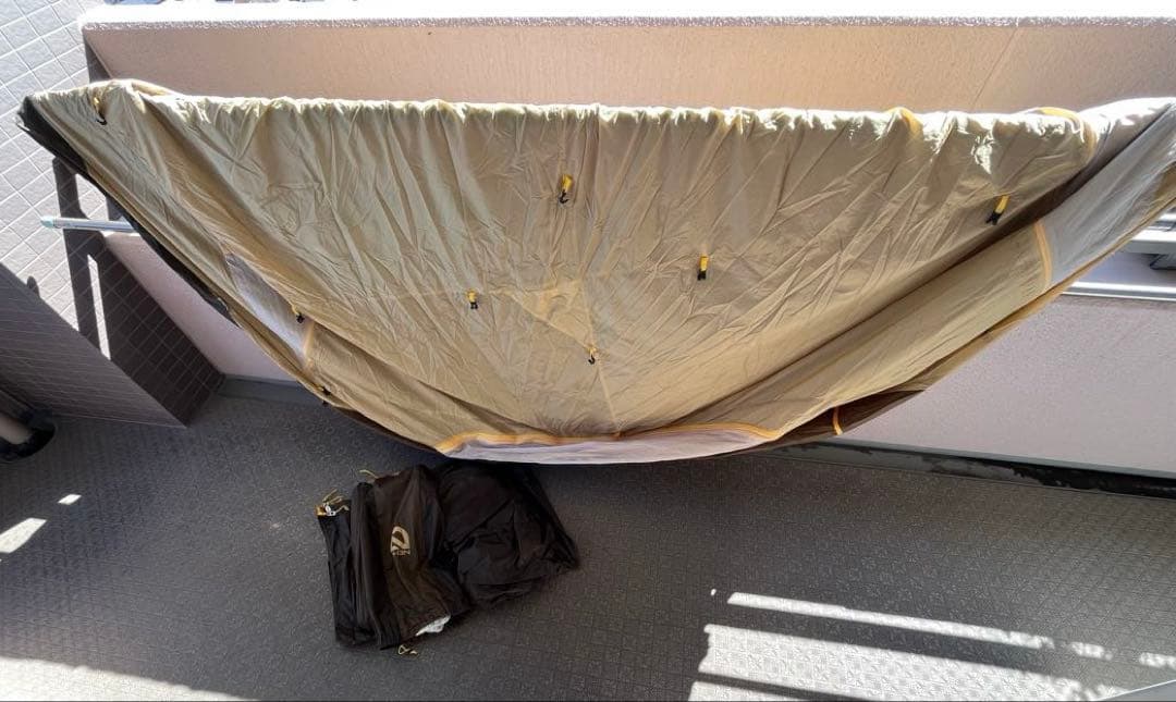 NEMO AURORA STORM 3P おまけタープ付き