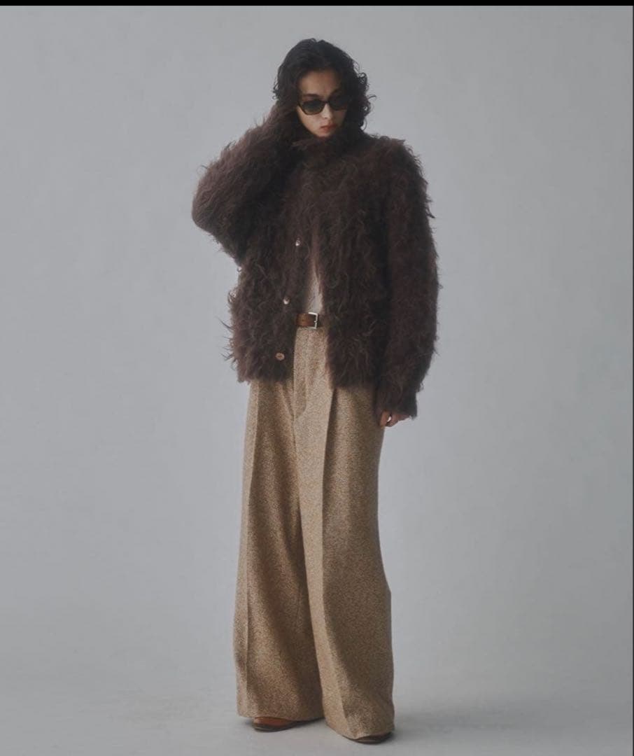 Shaggy Knit Shirt/久遠別注