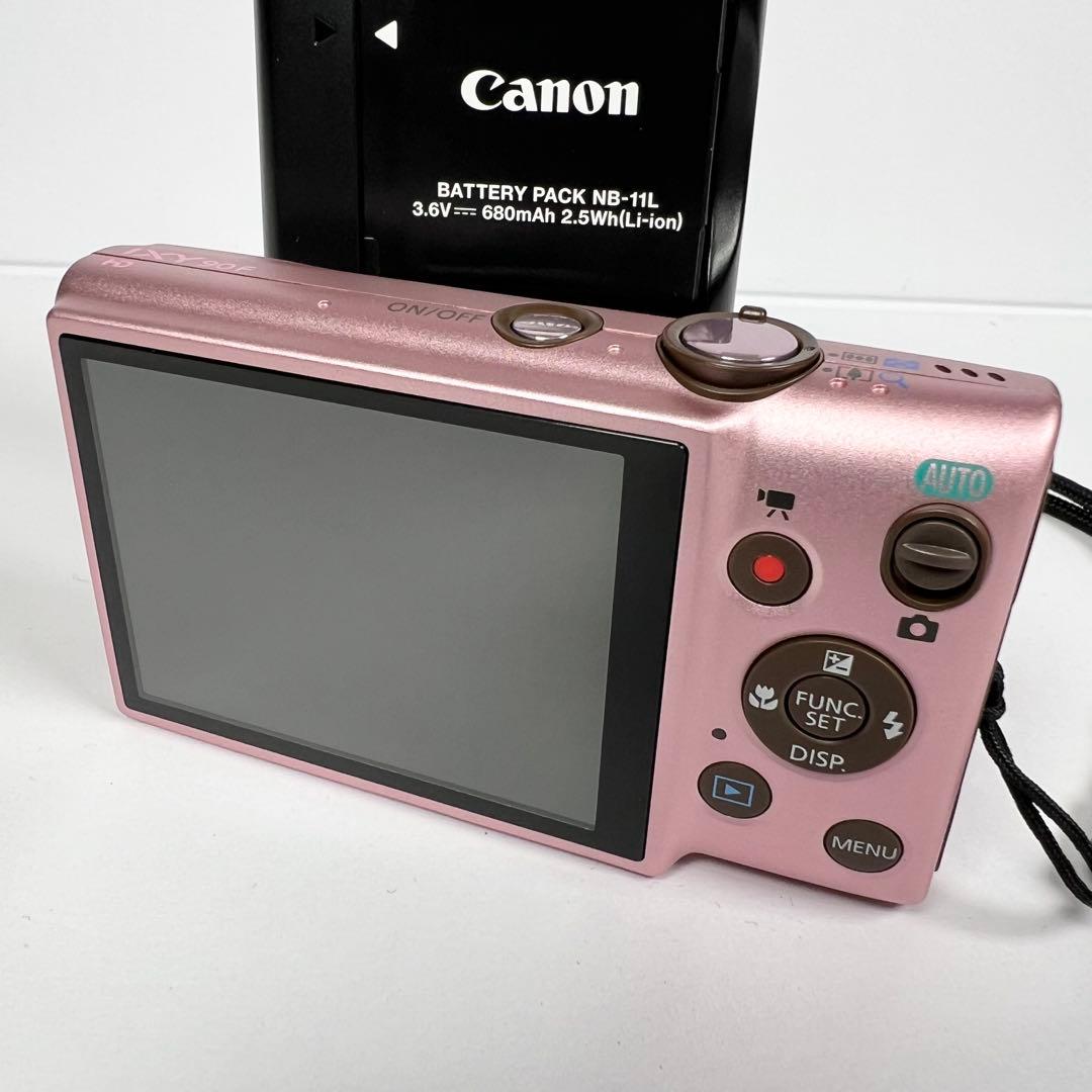 Canon IXY 90F コンパクトデジタルカメラ ピンク キャノン