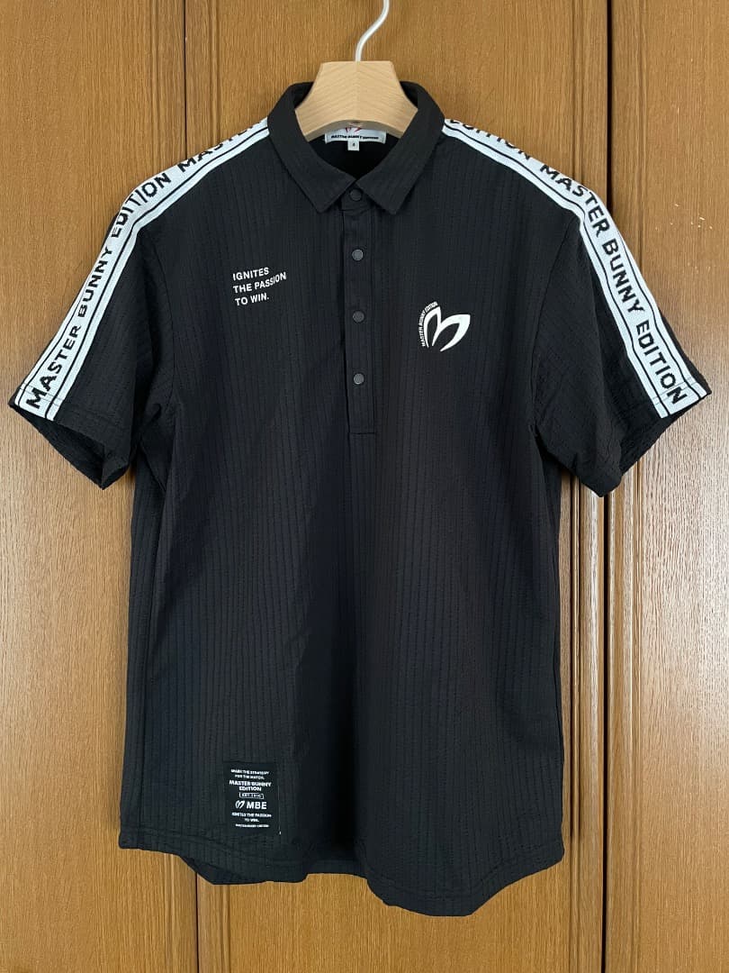 MASTER BUNNY EDITION ポリエステルサッカー 半袖ポロシャツ