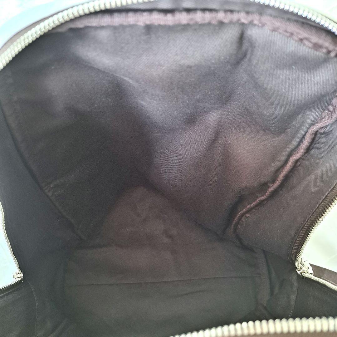 極美品！豊岡鞄　CREEZAN 　白　リュックサック　撥水加工　レザー 男女