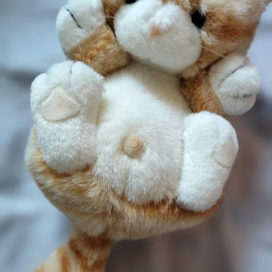 いたずら天使　ファースト社　ぬいぐるみ　猫　ねこ　昭和レトロ　美品