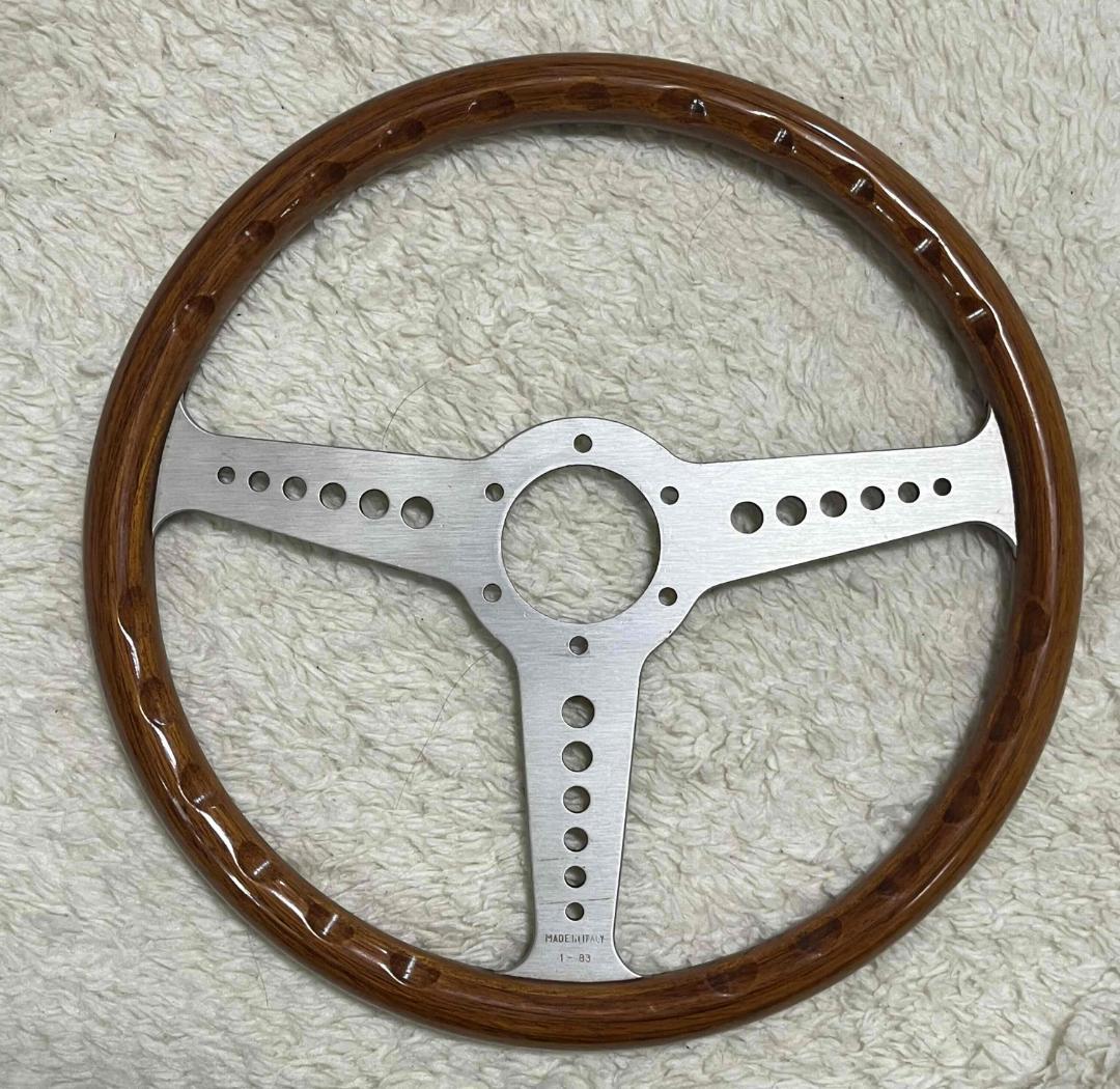 【西暦2000年以前モノ】MOMO　ウッドステアリング　Daytona