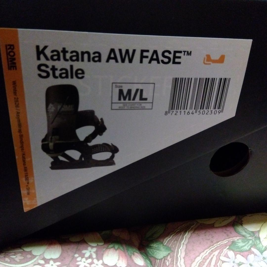 ROME KATANA スノーボードビンディングFASE