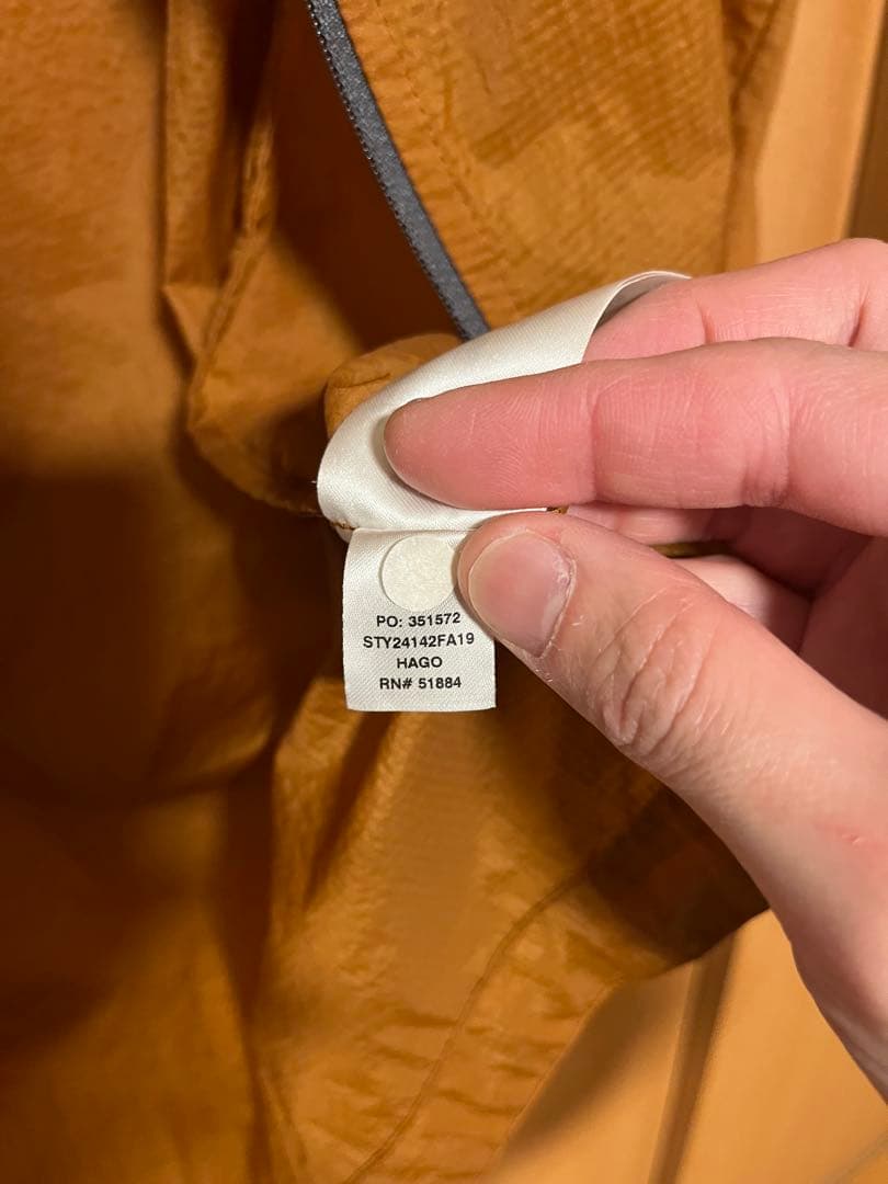 パタゴニア patagonia フーディニジャケット　メンズ　S