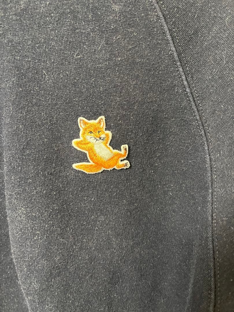 メゾンキツネ　トレーナー　紺　スウェット　L