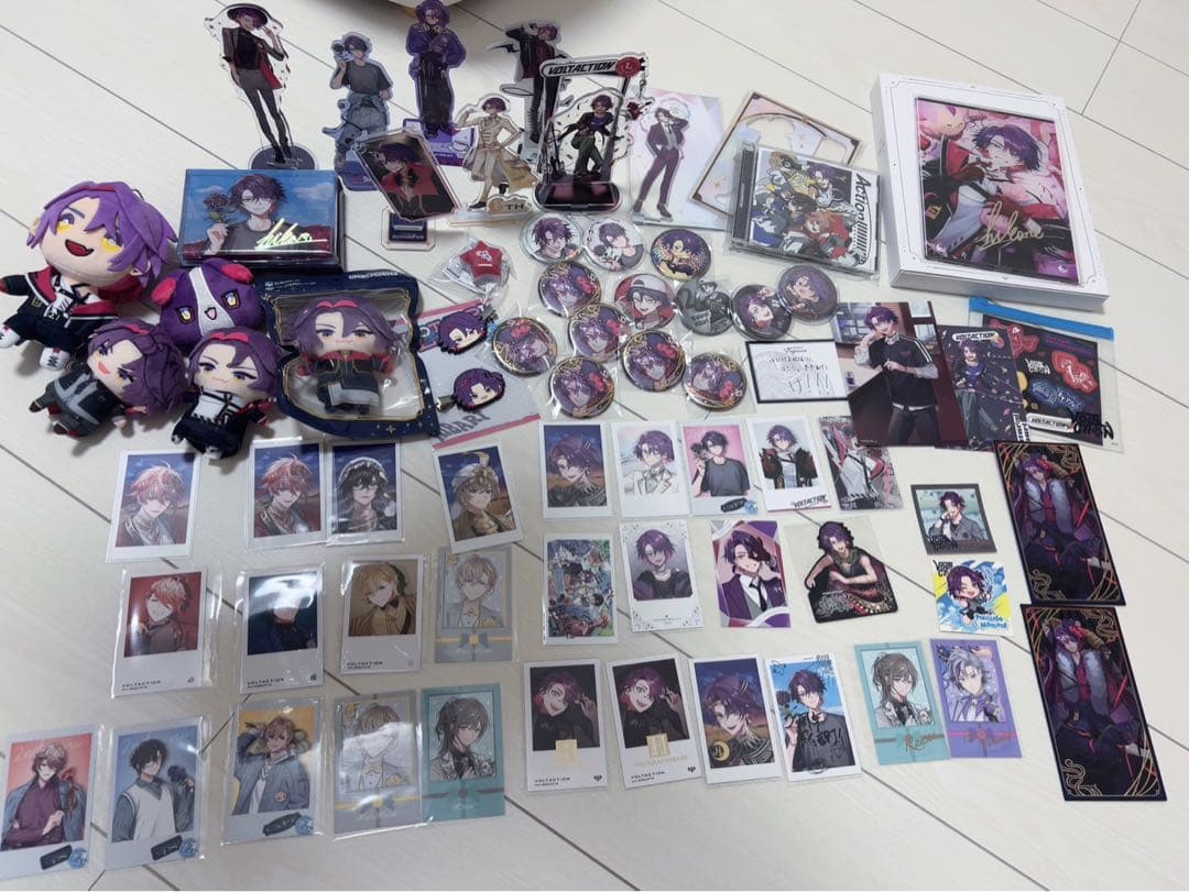 渡会雲雀　グッズ　引退品　にじさんじ　VOLTACTION