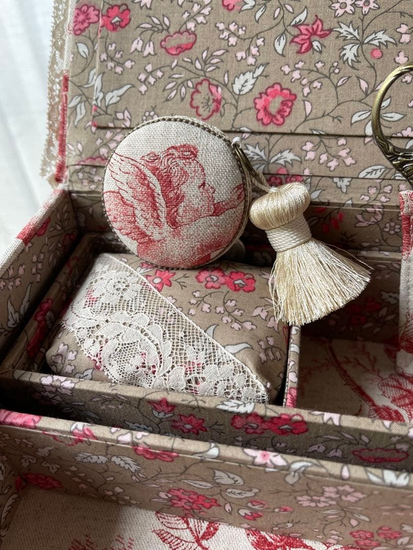 カルトナージュ裁縫箱(大)