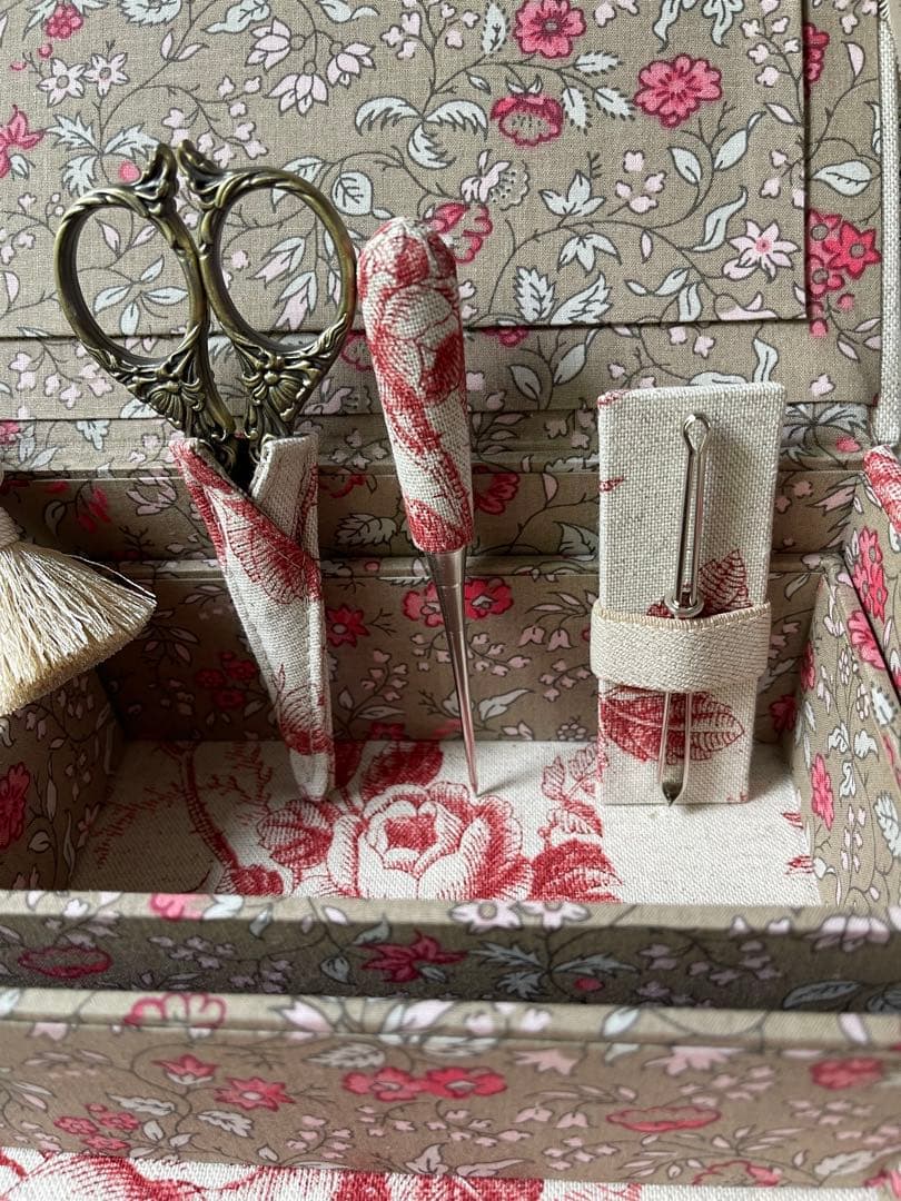 カルトナージュ裁縫箱(大)