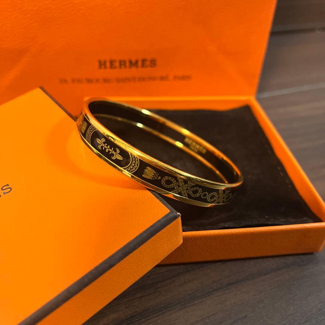 HERMES エルメス ゴールドバングル