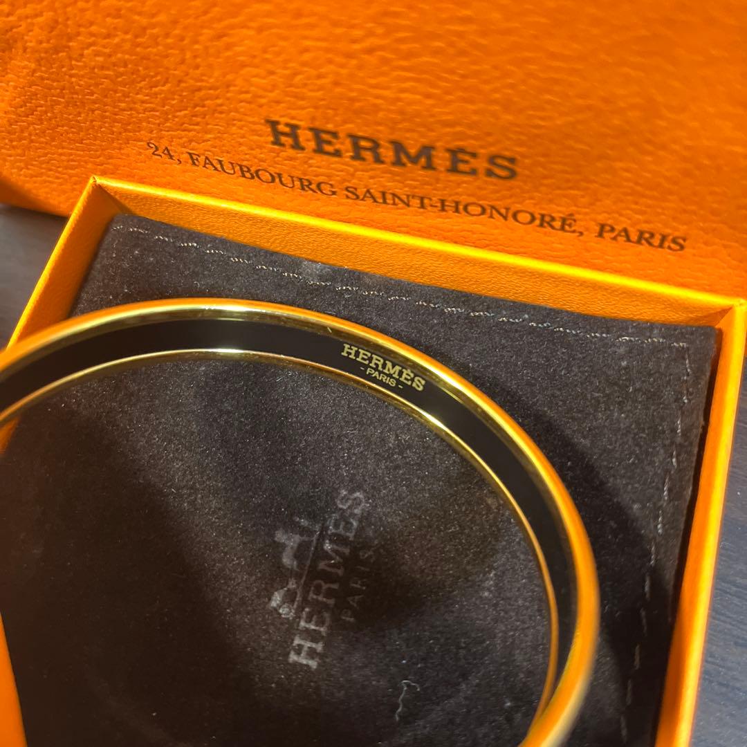 HERMES エルメス ゴールドバングル