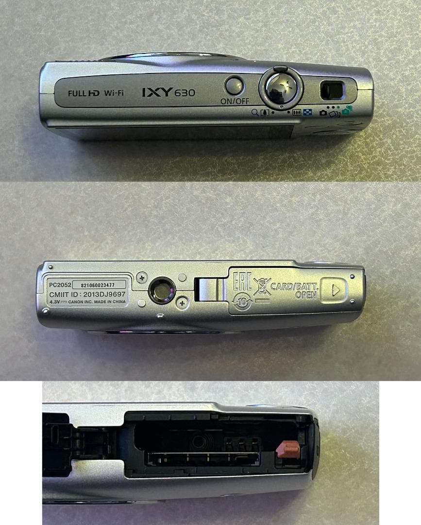 ⭐美品⭐Canon IXY 630 フルHD WiFi