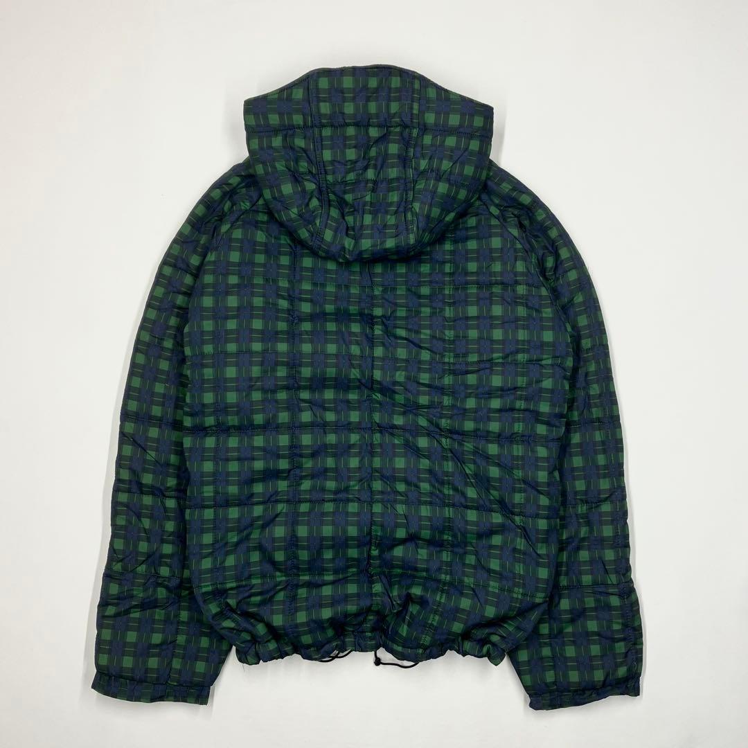 【希少】00s コロンビア パファージャケット ブラックウォッチ 短丈 テック