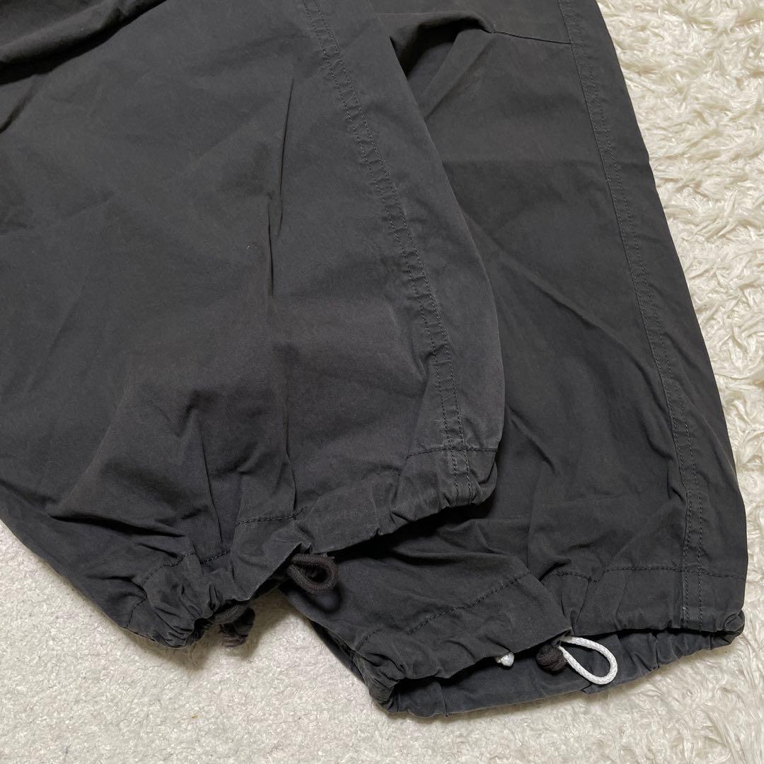 パンツ STUSSY NYCO OVER TROUSERS Washed BLACK