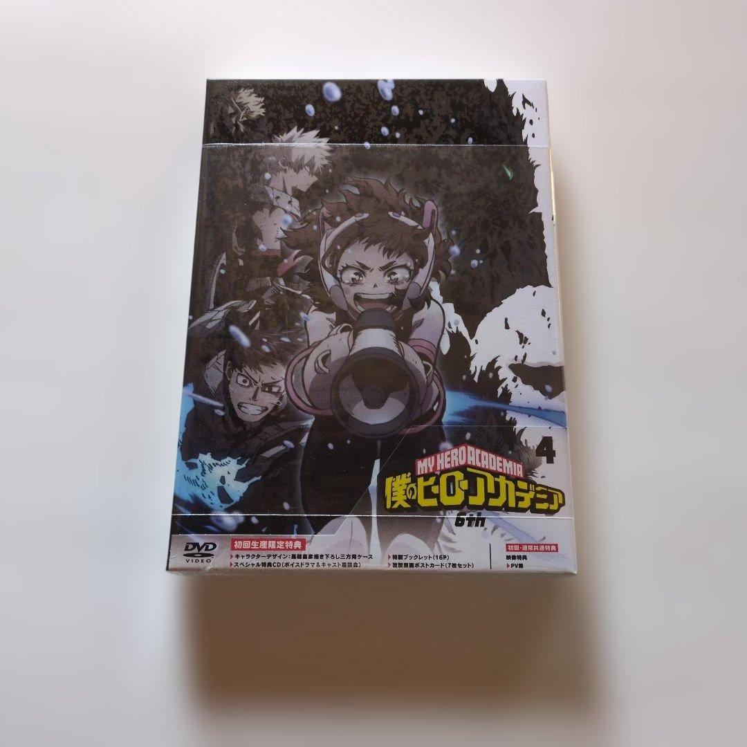 新品未開封 セル版 僕のヒーローアカデミア 6th Vol.4〈3枚組〉DVD