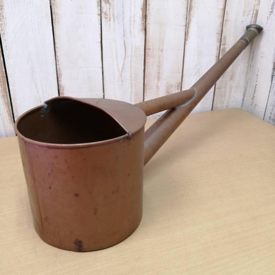 銅製　ジョウロ　如雨露　盆栽　水やり　ガーデニング　園芸　アンティーク