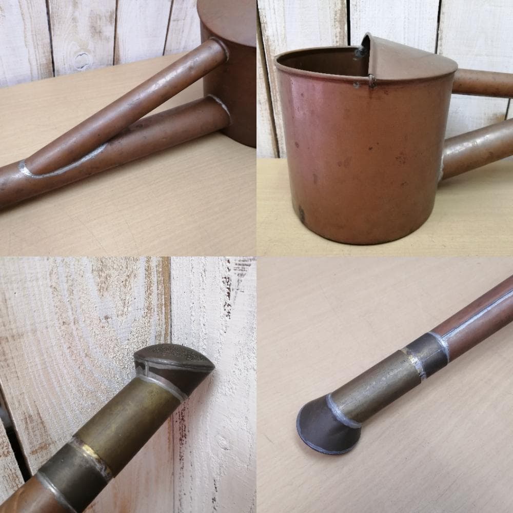 銅製　ジョウロ　如雨露　盆栽　水やり　ガーデニング　園芸　アンティーク