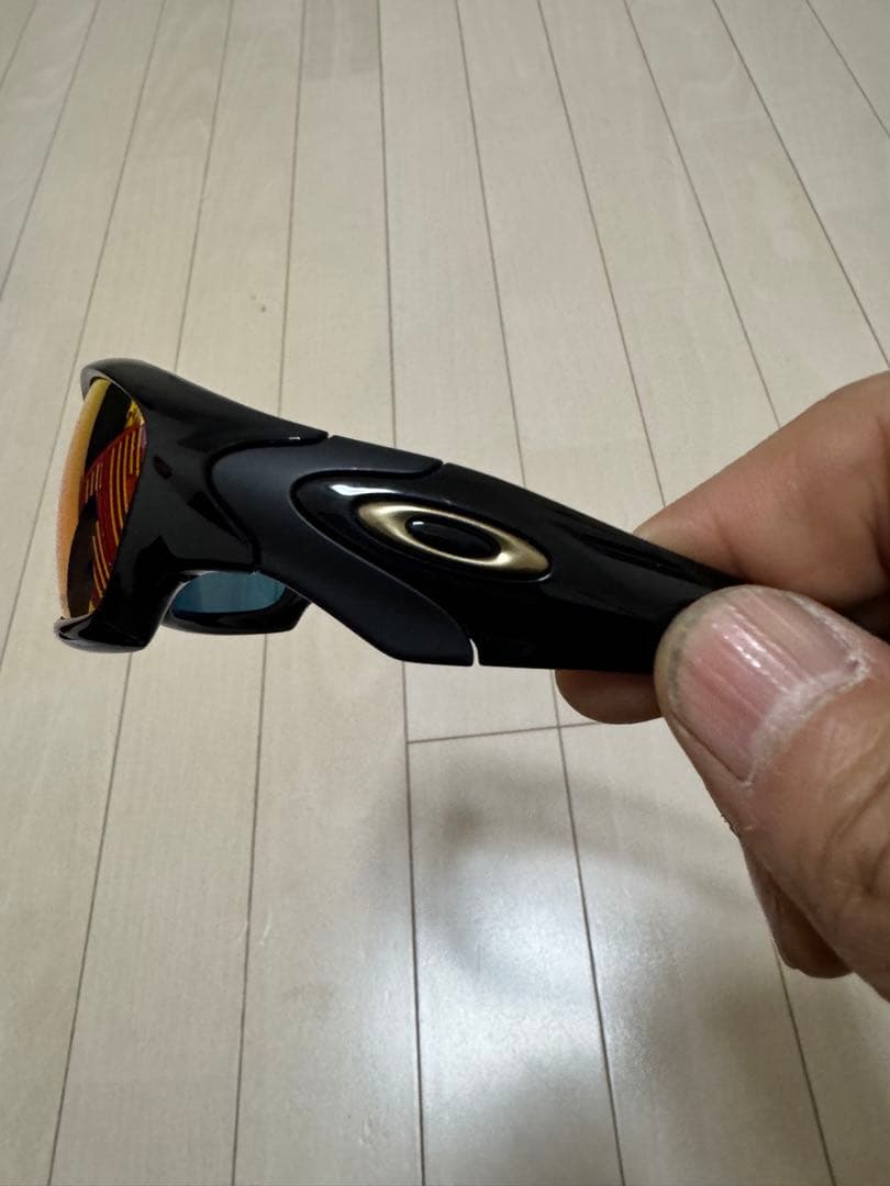 oaklay straightjacket ストレートジャケット　ルビーレンズ