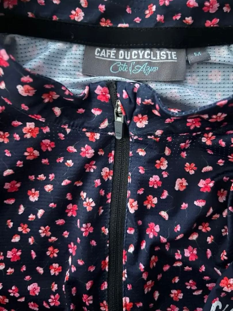Café du Cycliste レディース　花柄サイクルジャージ