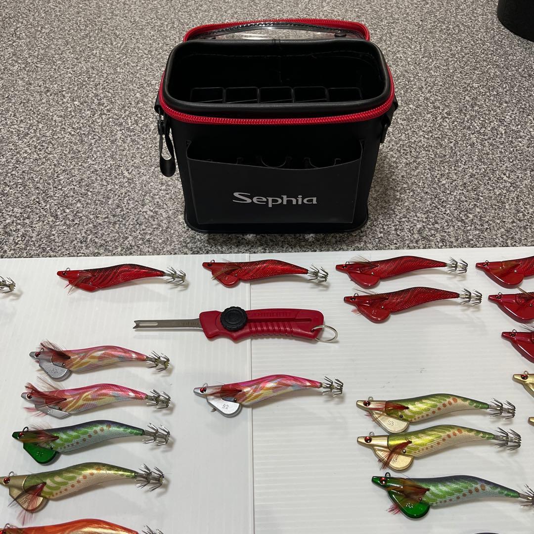 シマノ旧アントラージュ　エギフルセット