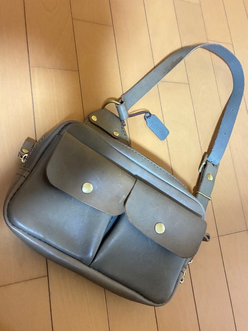 HERZチェストバッグF-10【限定色・アイビーグレー】