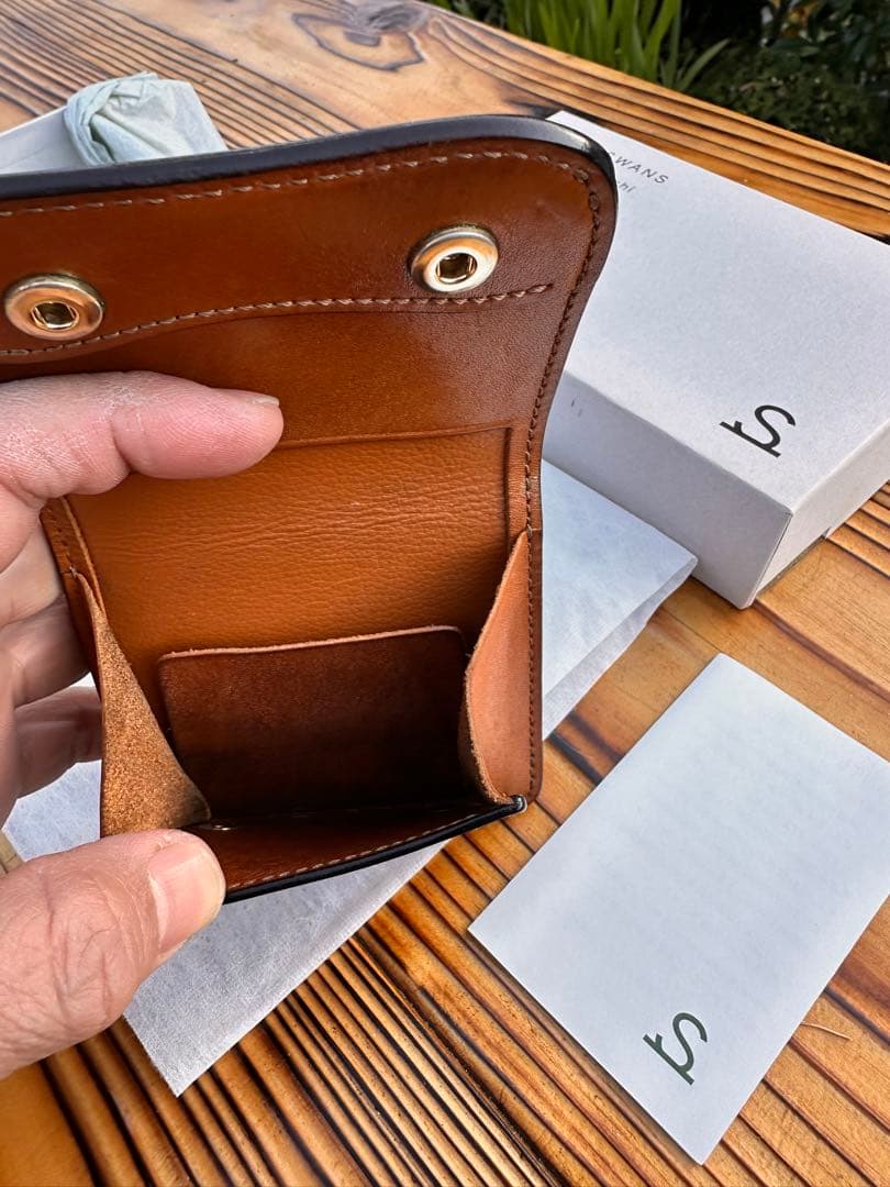 ワイルドスワンズ パーム フルグレインブライドルレザー