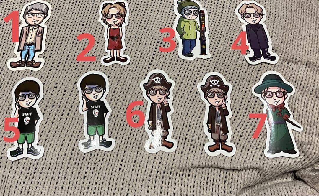 だいにぐるーぷ アクキー 16個セット