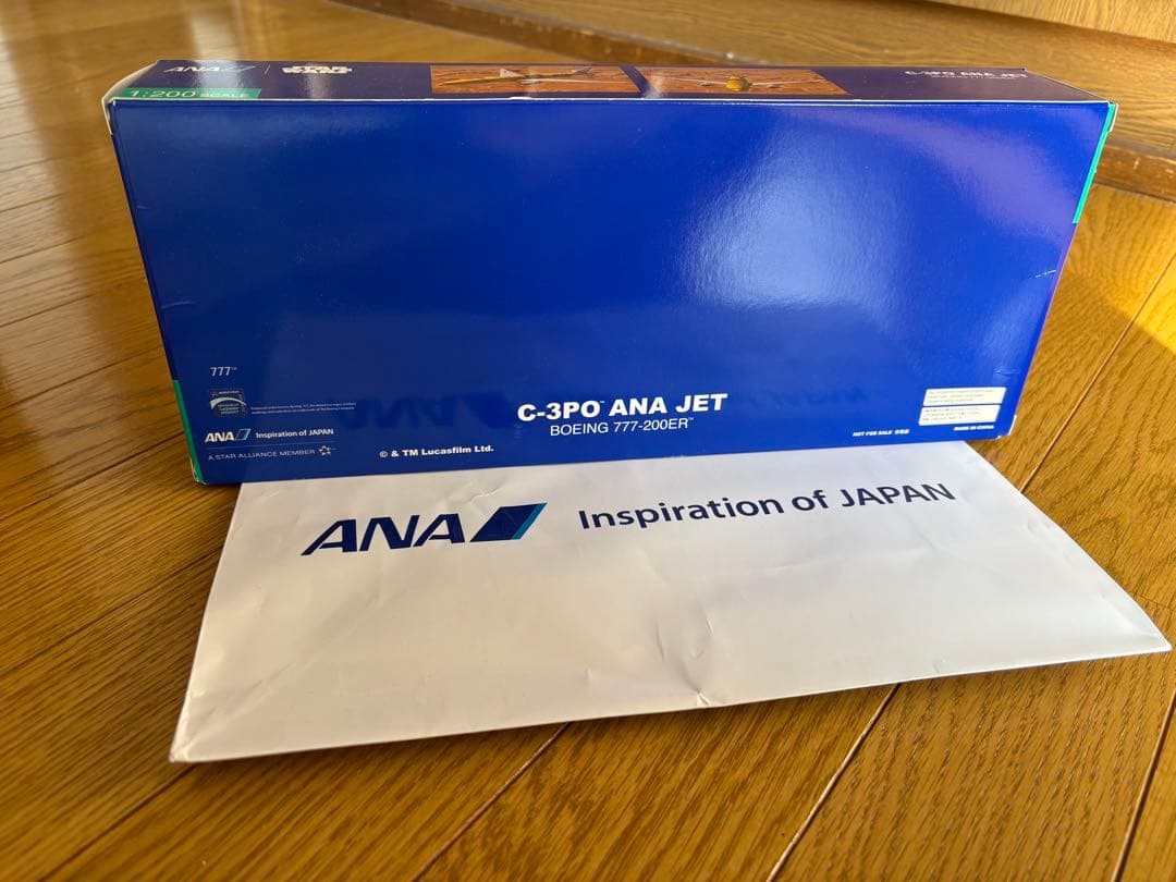 未開封 スターウォーズC-3PO ANAJET BOEING 777-200ER