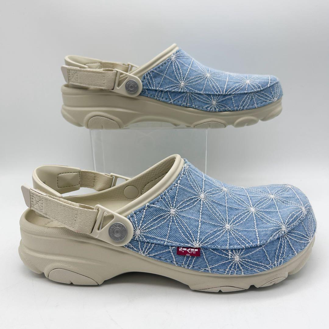 未使用✨Crocs Levi’s サンダル M9/W11 インディゴ
