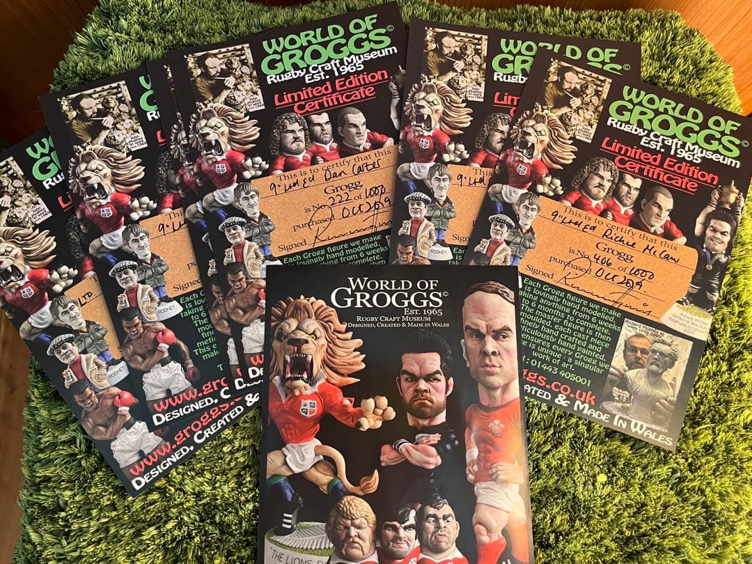 All blacks リッチーマコウ　ダンカーター　ラグビー　GROGGS