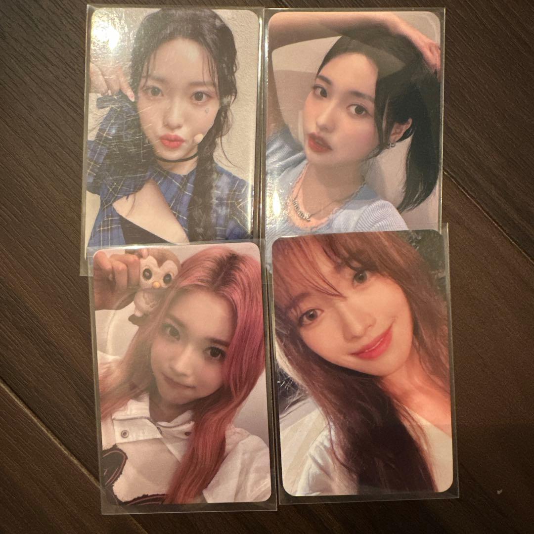 billlie トレカ　ハラム　4枚まとめ　makestar glau 2ウン