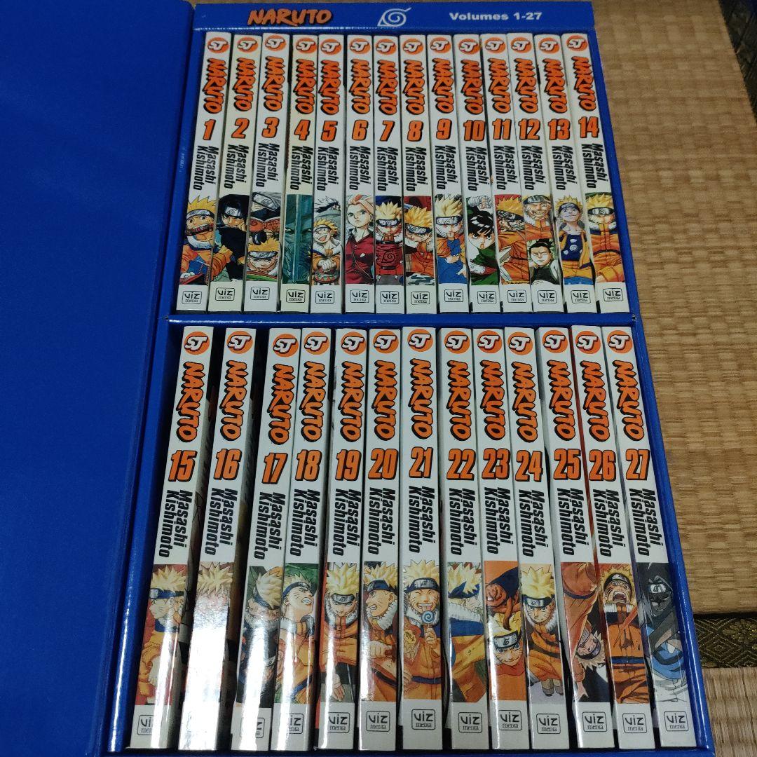 NARUTO英語版 1-27巻セット